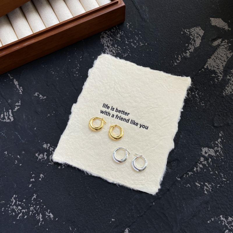 Sophie Buhai Minimalist Oval Drop Earrings: High-End, Versatile Design for Women