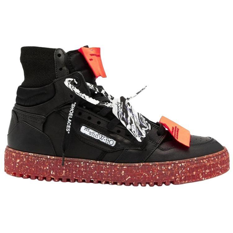 OFF WHITE Off Court 3.0 High 'Black Orange' OMIA065F21LEA0011009