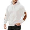 Men's Solid Color Sweatshirt Hoodie Men's Sports Large Size Casual Sweatshirt