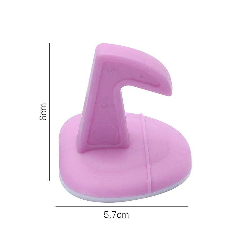 Self-adhesive Silicone Anti-Collision Crash Doorknob House Door Stopper Wall Protectors Pad Door Handle Lock Silencer Protective