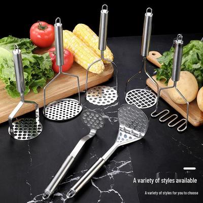 Edelstahl Multifunktionaler Kartoffel- & Babynahrungsstampfer Gadget