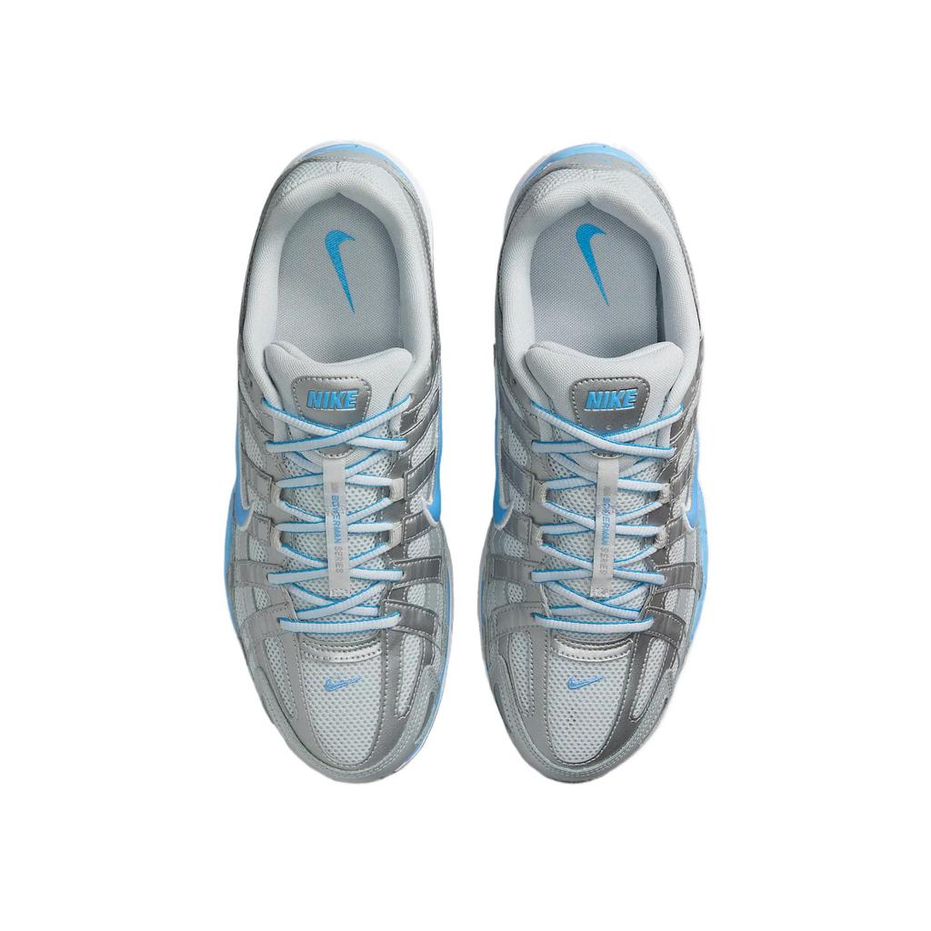 Nike P-6000 Metallic Platinum University Blue Men Sneakers Grey Pure-Platinum Metallic-Silver CD6404-025