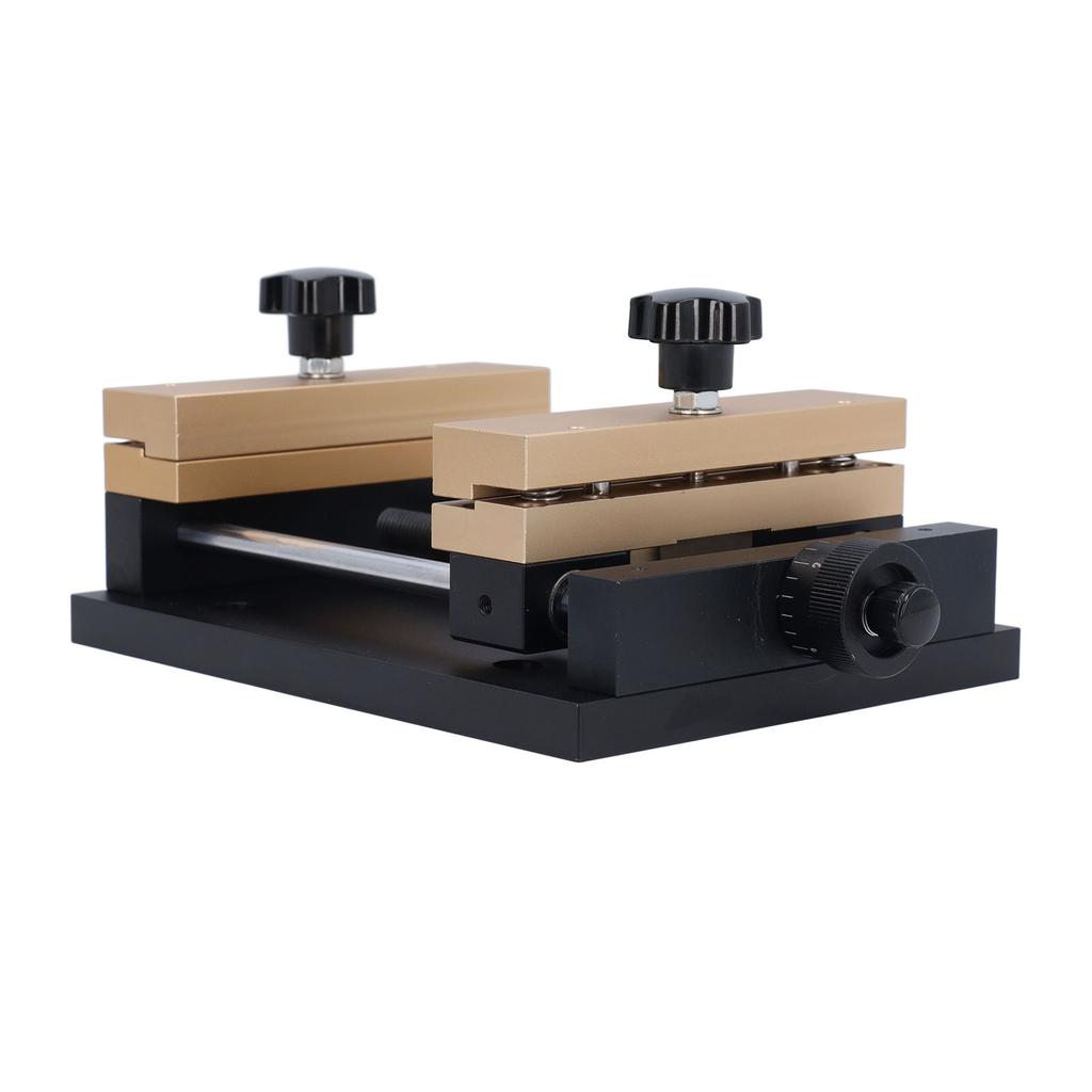 120 x 120 mm Laser-Markierungsmaschine, Zinnfolie-Klammer, Aluminiumlegierung, Zinnfolie, Papier-Befestigung