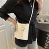 Small bag women's new trendy fashion bucket bag versatile shoulder bag crossbody mobile phone bag