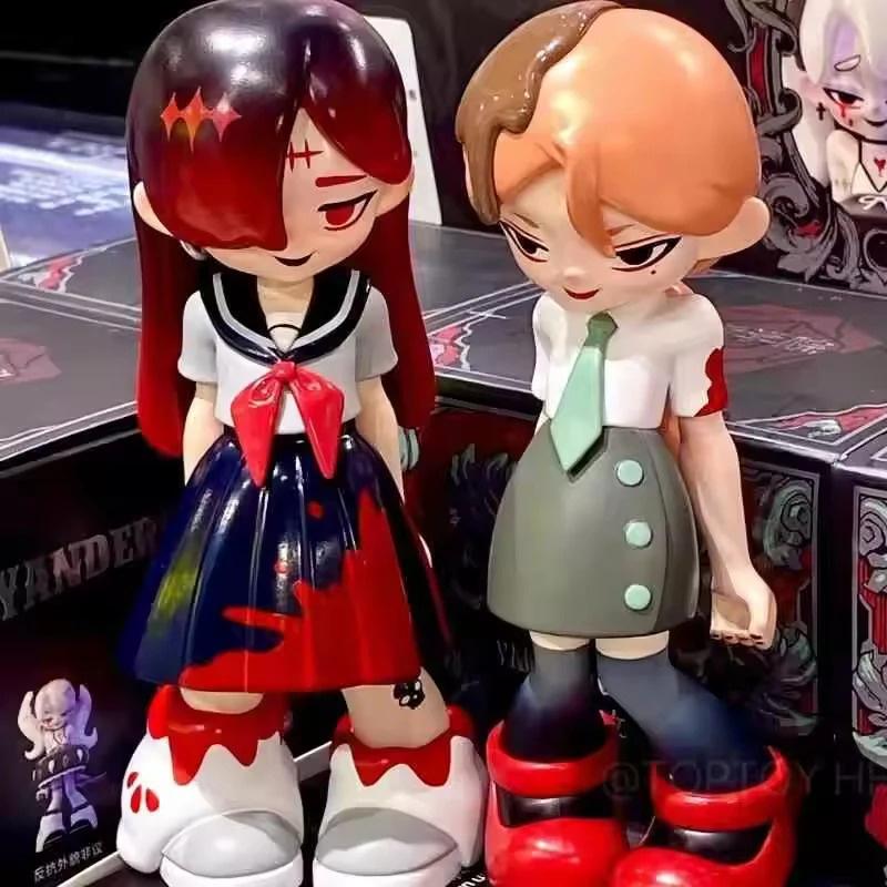 Genuine Yandere Girls Blind Box Series Model Tabletop Decorations Anime Figure Surprise Bag Ornament Collection Toys Gift