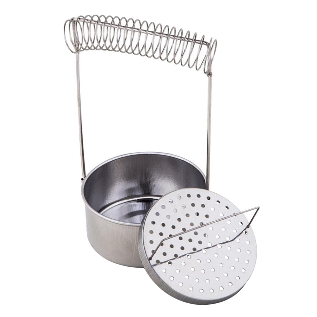 Stainless Steel Paint Brush Washer Cleaner Cleaning Pot Oil Painting Washing Bucket Wash Pen Holder Art Supplies Tool