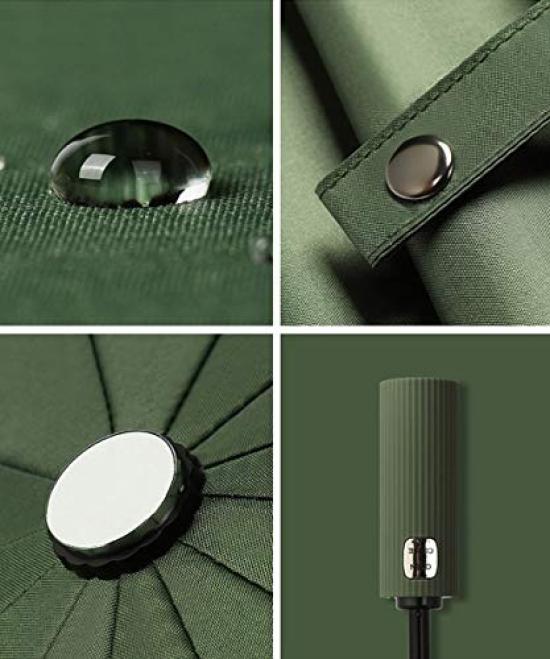 Folding Automatic Opening and for Both Sunny and Rainy UV 12 UV for Men and Safe Even In Strong Folding Folding Parasol Umbrella, Closing, Folding,