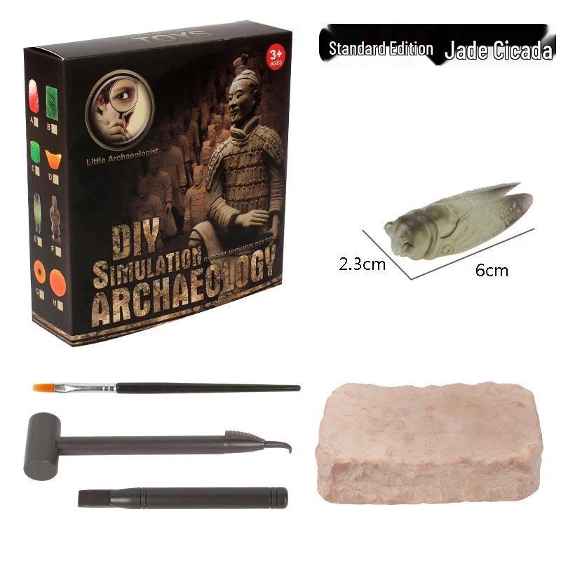 Terracotta Army Excavation Toy Set - Archaeology Gem Discovery for Kids