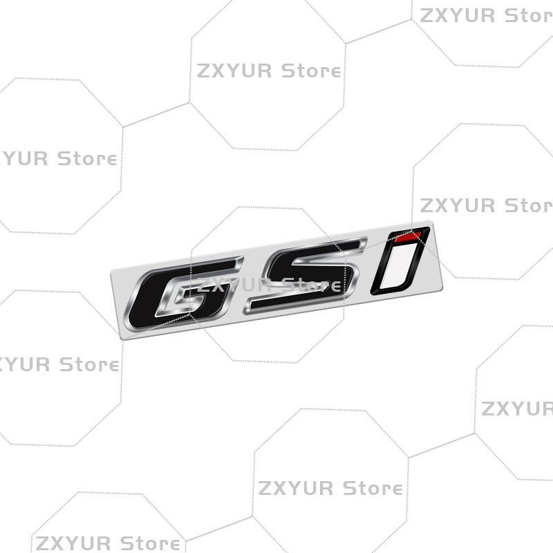 

Metal GSI Emblem Car Sticker Letter Badge Decal Body Rear Trunk Decor For Opel Vauxhall Corsa Astra Insignia Meriva Adam Rocks