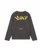 Beulleminkeubeldeu Vlmd Ink Spray Long Sleeve_Gray, Yellow
