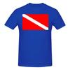 Funny Diver Flag Unisexs Printed Tshirt Unisex T Shirtunisexga