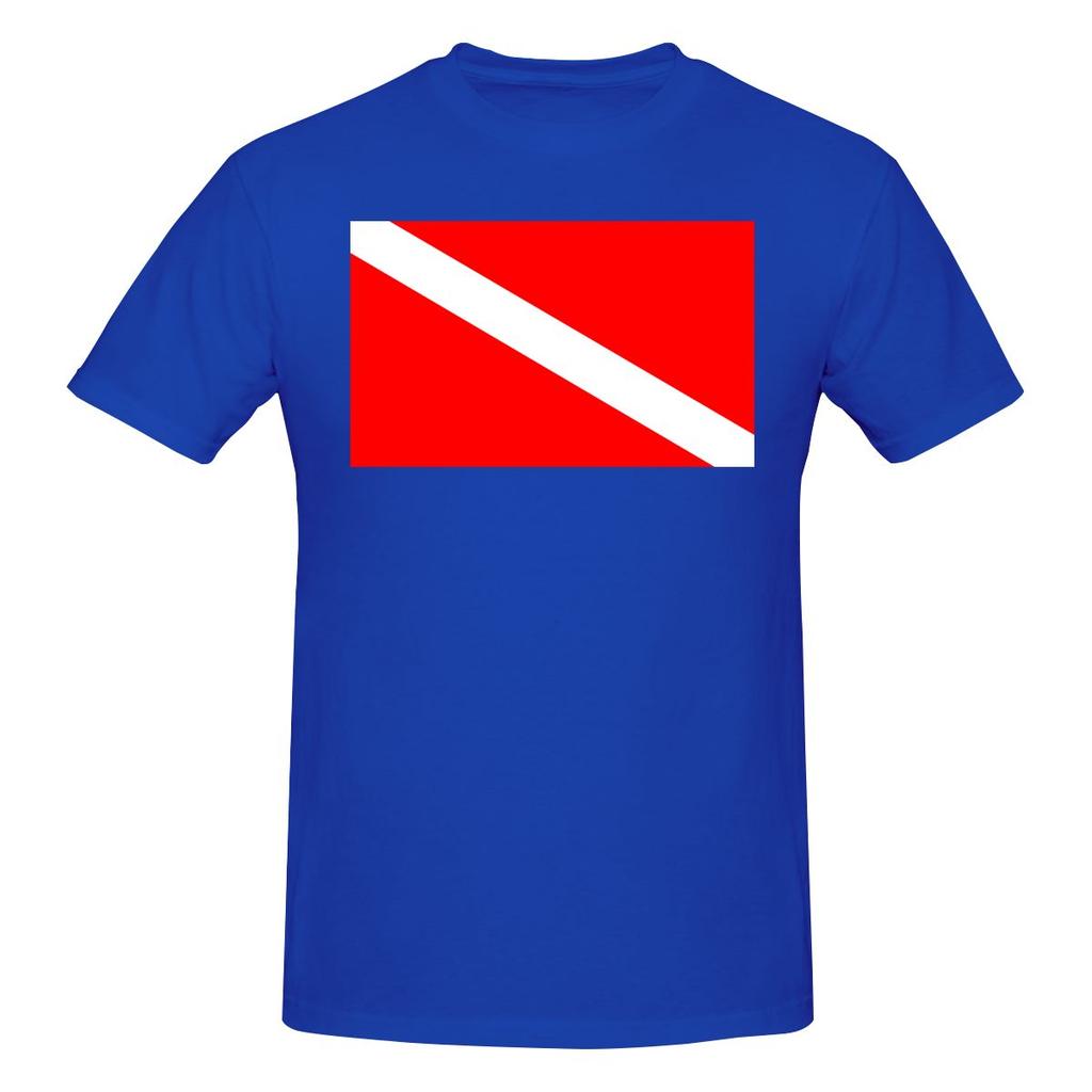 Funny Diver Flag Unisexs Printed Tshirt Unisex T Shirtunisexga