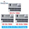 3s/4s/5s BMS 12V 16.8V 21V 100A Li-Ionen LMO Ternäres Lithium-Akku-Schutzschaltungsplatine Li-Polymer Ausgleichsladungsmodul