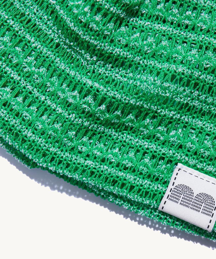 NOT NEW Nn Label Stripe Beanie Green
