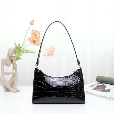 Fashion Bags, Women's Bags, New Trendy Stone Pattern Handbags, Simple One-shoulder Underarm Bags.