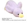 Lying Duck Plush Toy Yellow Duck Plushie Stuffed Animal Comfort Doll Pillow Home Office Bedroom Decoration Kids Adults Birthday Gift
