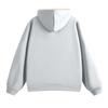 Sudadera con capucha casual para hombre, color liso, ligera, hombros caídos, para primavera y otoño