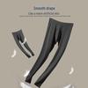 Colanți termici fără cusături cu talie înaltă pentru bărbați - Pantaloni de toamnă călduroși din bumbac lână