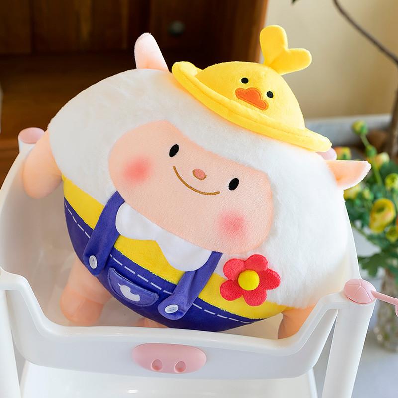 Lamb Cute Plush Toy For Children With Soft Touch Perfect Comfort Dolls Gift