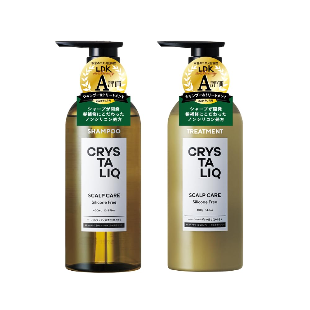 

Crystal Leak Scalp Care x Amino Acid Салонное качество Scalp Dry [SHARP] Шампунь/лечение без силикона чистый