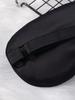 1PC Breathable Printed Eyelash Double-sided Imitation Silk Eye Mask