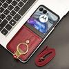For Motorola Razr 50 5G Case Bottle Opener Wristband Leather+PC+TPU Phone Cover