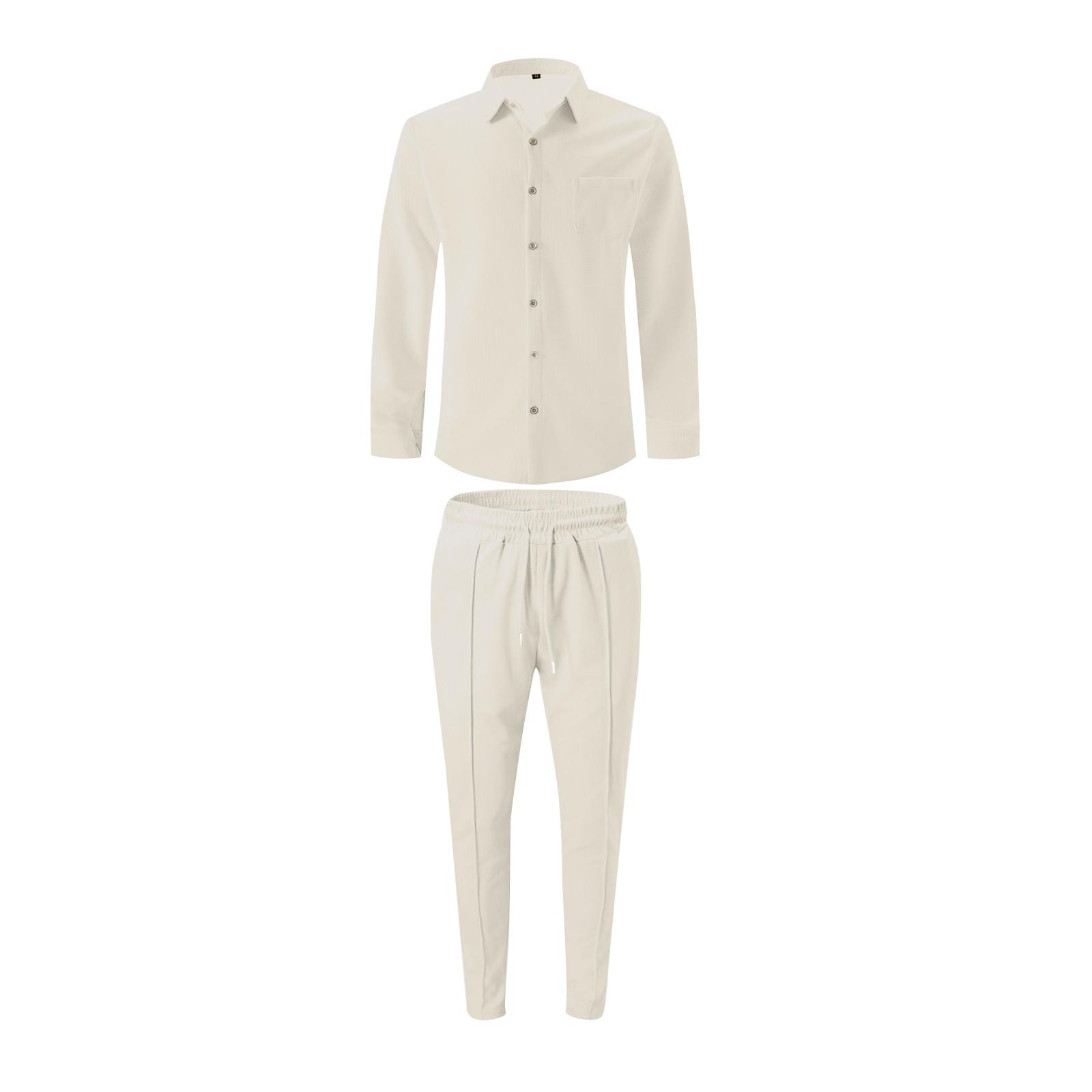 Мужской кардиган на пуговицах с лацканами — фото 5