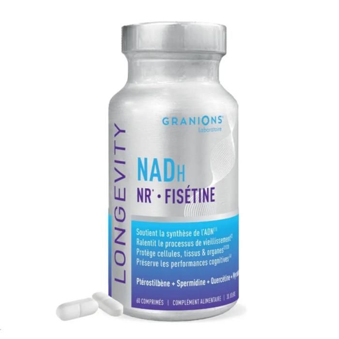 Pdmtobemaintained Granions Longevity Au Nadh Comprimé(S) 60 Pc(S) Enfants - Image 4