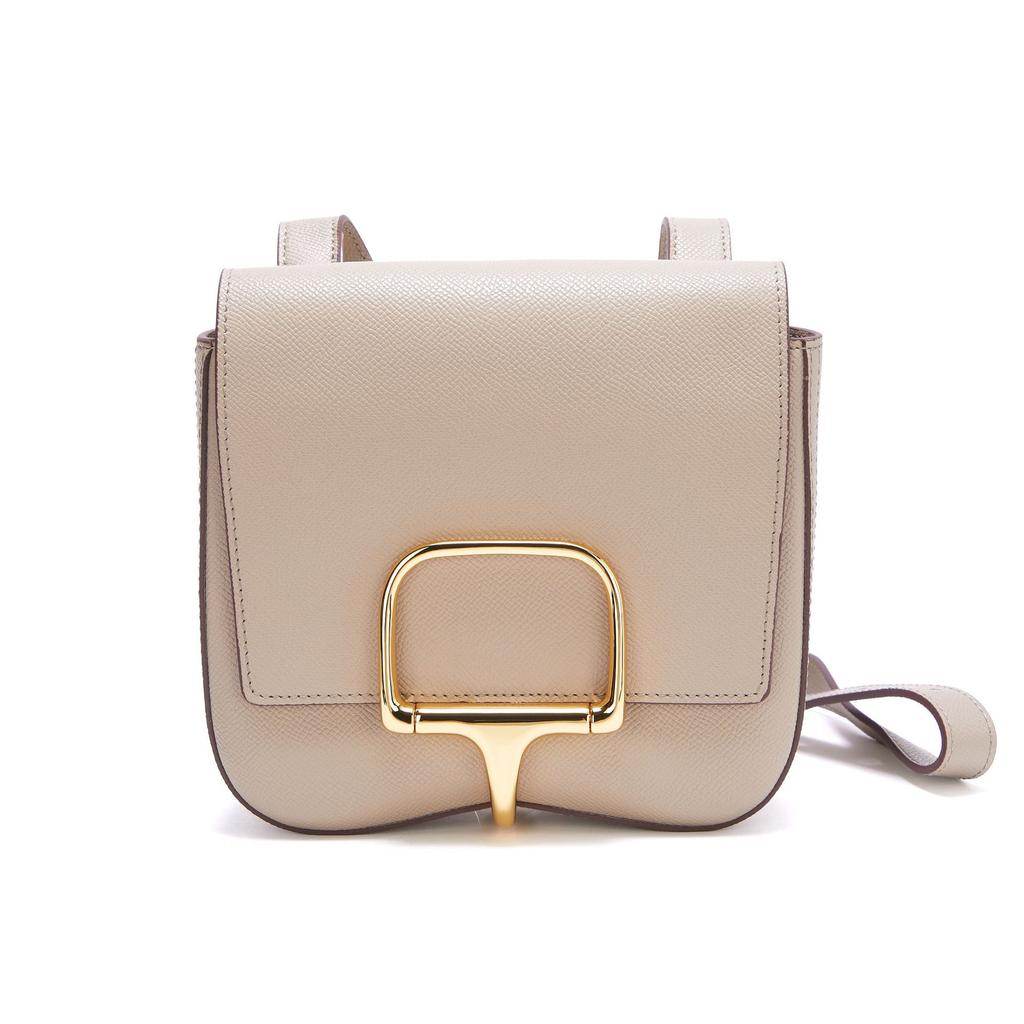 Bag 2025 New Hand Rubbed Pattern Buttocks Bag Leather Fashionable And Simple Shoulder Crossbody Bag Fresh Cowhide Saddle Bag
