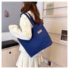 Women's bag, canvas bag, work bag, high-end computer tote bag, canvas bag, portable shoulder bag.