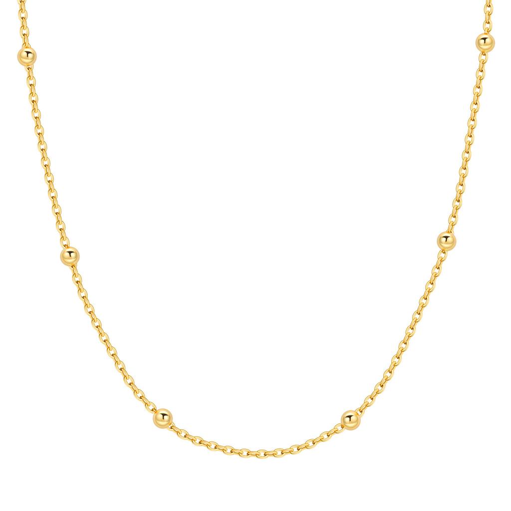 Orstarry 925 Silver Golden A-Z Lucky Letters Necklace Pendant Necklace for Women Birthday Gifts Fashion Fine Jewelry