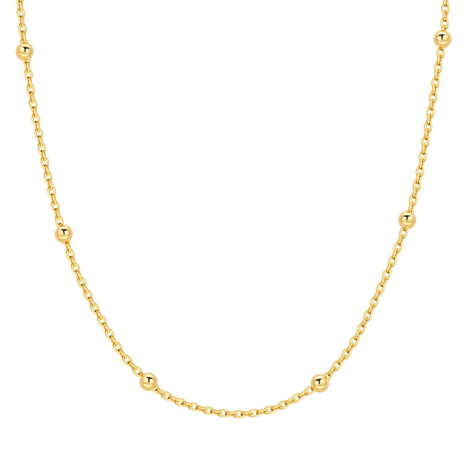 S925 Silver Gold Plated Pearl Pendant Necklace for Women Birthday Gift
