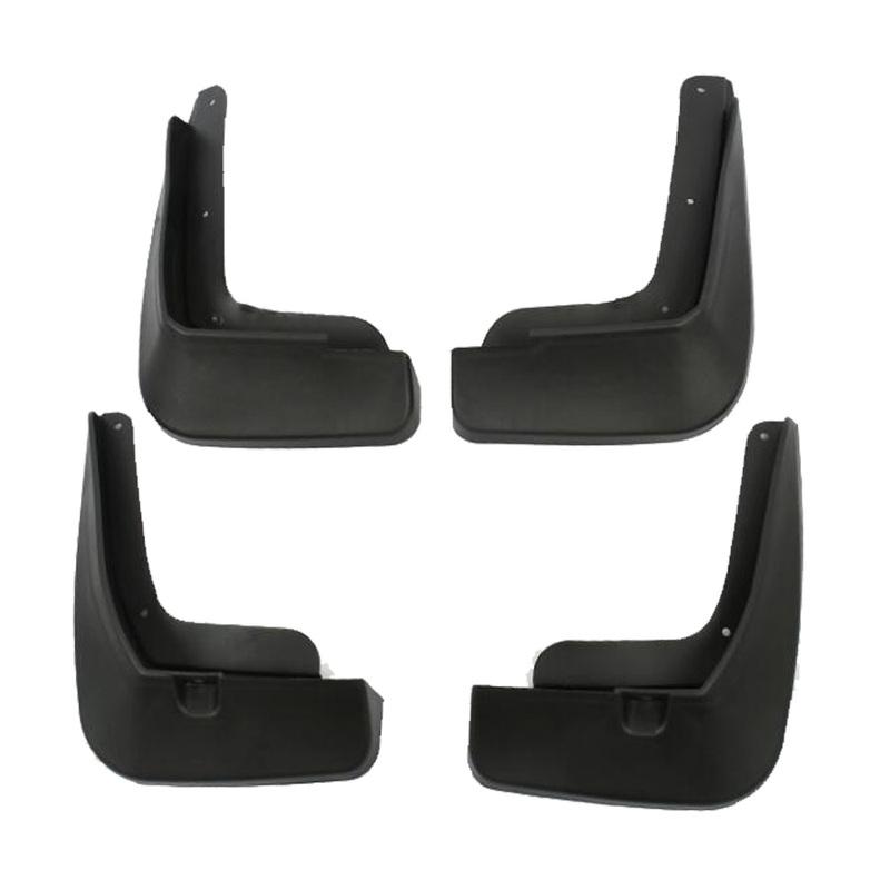 Car Plastic Fender Soft Mudguard Protection Flap Splash Mud Guard Frame 4PCs For Hyundai Santa Fe SantaFe   -2024