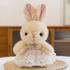 Xiaoxiangfeng Sitting Rabbit Plush Toy Cute Princess Dress Little Rabbit Rag Doll Girl Gift
