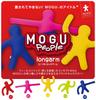 MOGU Bead Cushion Character Blue People Long Arm length (Total approx. 105cm)