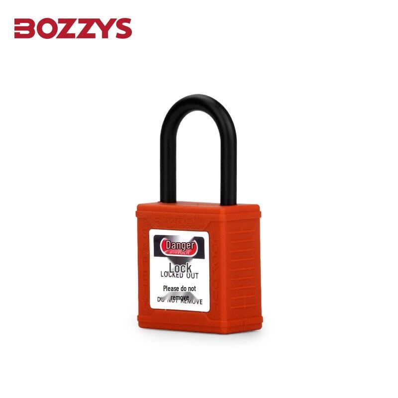 BOZZYS BD-G317 KD Nylon Insulated Safety Padlock 50x35x85mm