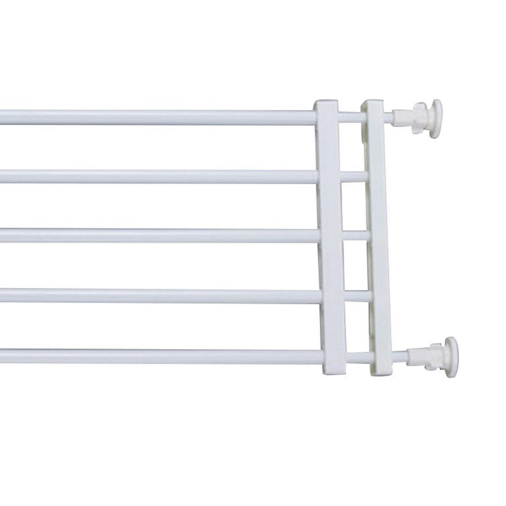 Foldable Retractable Pet Dog Gate for Child Protection Patio Garden House Adjustable Height