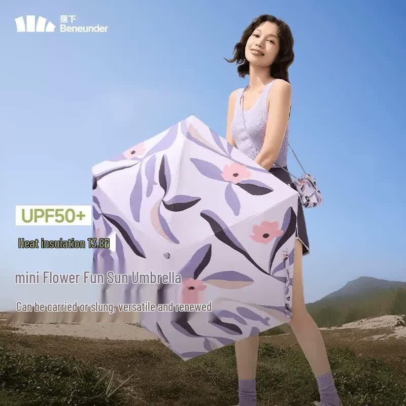 

Beneunder BM526 5-Fold Automatic Sun Protection Capsule Umbrella