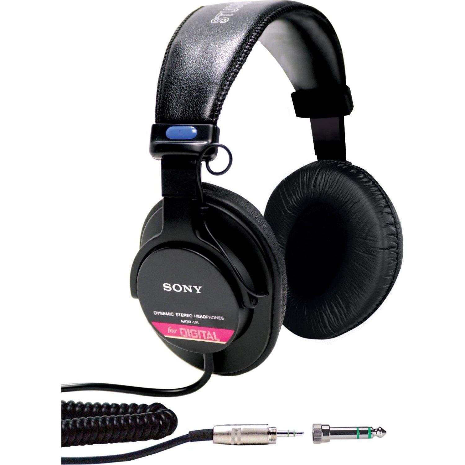 

SONY Studio Headphones yet released in MDR-V6 (not Japan) чорний