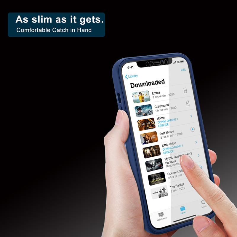 Luxury 360 Full Protective Case For IPhone 14 13 12 11 Pro 13 Mini XR XS Max Double Sided Soft Cover For IPhone 7 8 15 Plus SE20