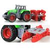Novelty Children Pull Back Car Toys Grain Loader Harvesters Farm Tractor Pull Back Car for Play Toys Lawn Games Best Gif