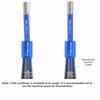 Steel and Aluminum Alloy Bike Fork Star Nut Setting Tool  Bicycle Headset Installation