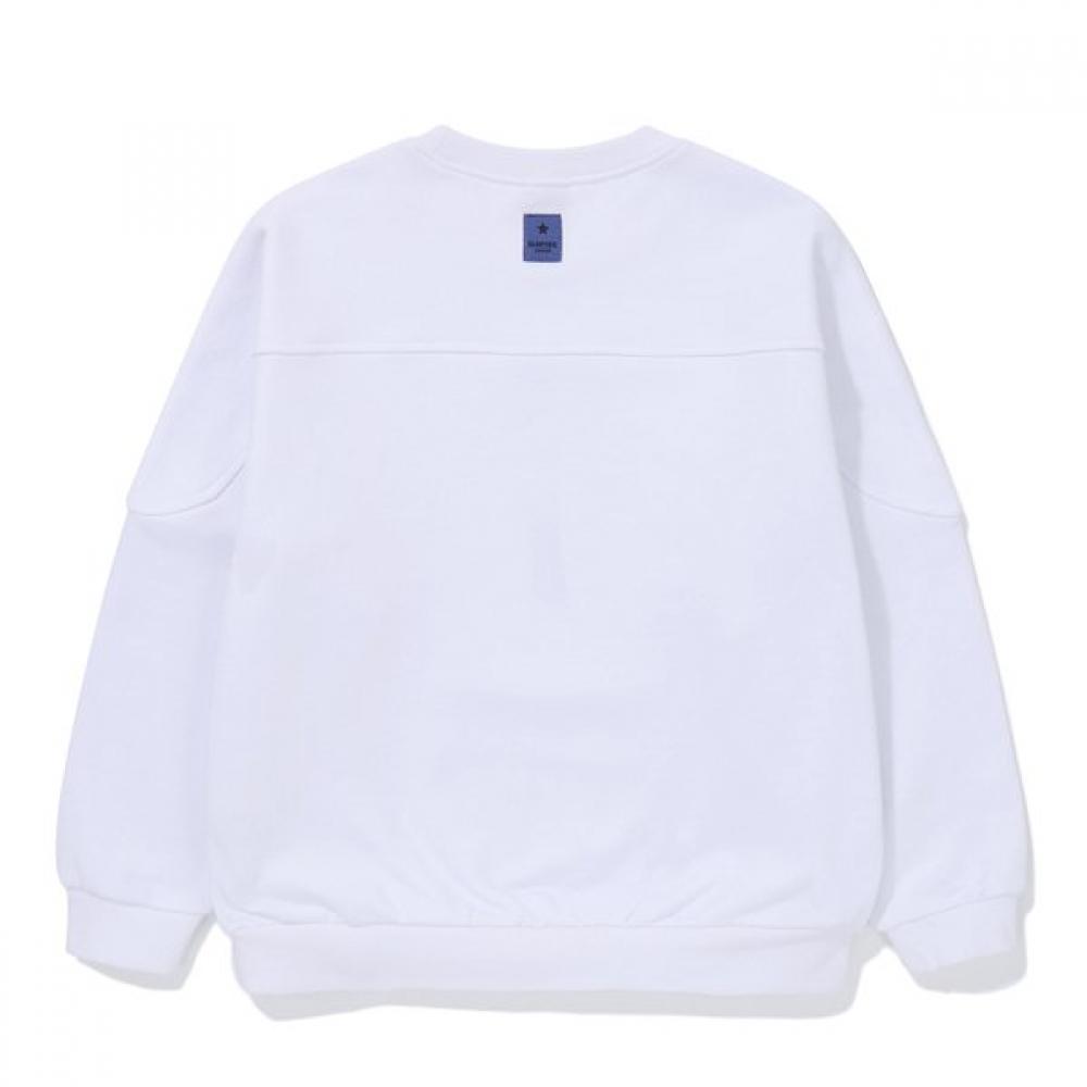Bluetail White Sweatshirt Aaa2ts03wt