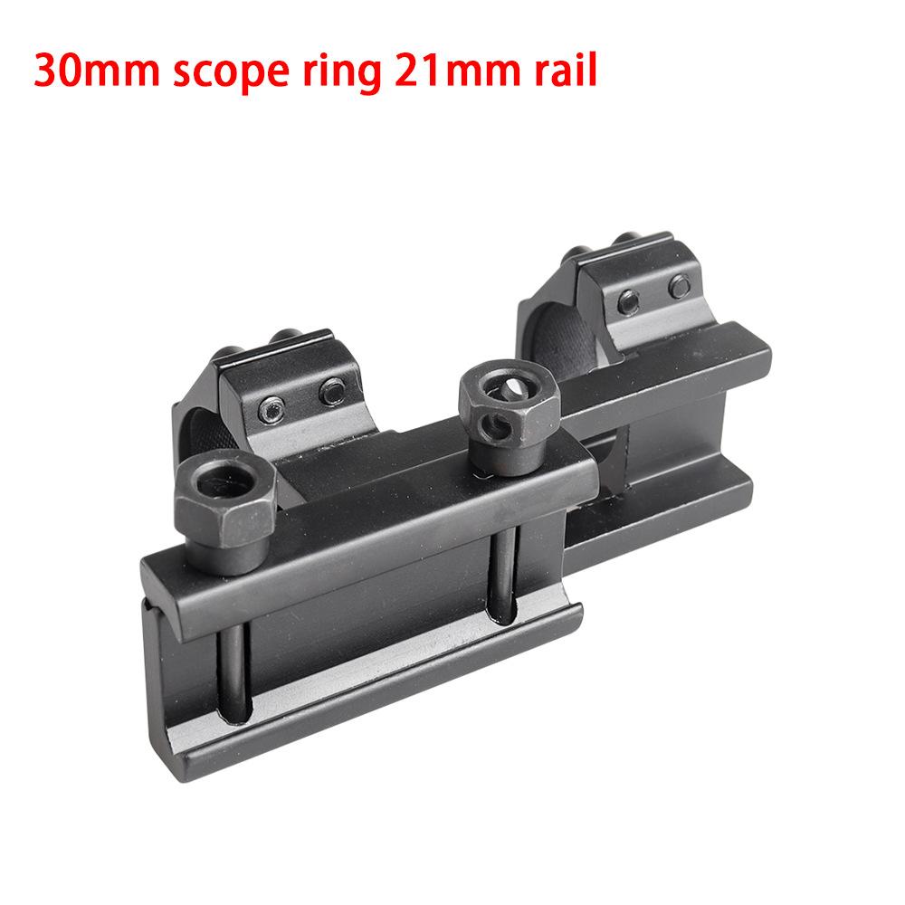 25.4mm/30mm Tube Ring Optics Scope Mount One-Piece Cantilever 11mm/20mm Rail Tactical Flat Top Laser Sight Mount Base