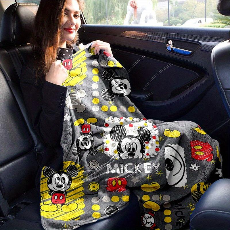 1pc, Cozy Mickey Mouse Home Decor Blanket: Perfect Gift for Bedroom, Living Room, Travel, Camping, Car