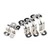 304 Stainless Steel U-Type Pipe Clamps (20-Pack)