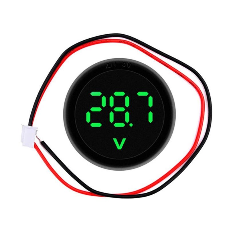 Pack Of 6 LED Digital Voltmeters DC4-100V Accurate Voltage Measurement Suitable For Motorcycle Automotive Industrial Use