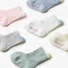 Spring Summer Thin Baby Socks Mesh Breathable Infant Boy Girl Middle Tube Socks Solid Color Cotton Kids Short Socks