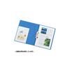LIHIT LAB Binder, Punchless File, A4, Blue, F347-8