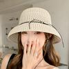 New Dayan Spring and Summer Sunscreen Beach Sun Hat Ladies Papyrus Woven Straw Hat Fisherman Hat Sun Hat